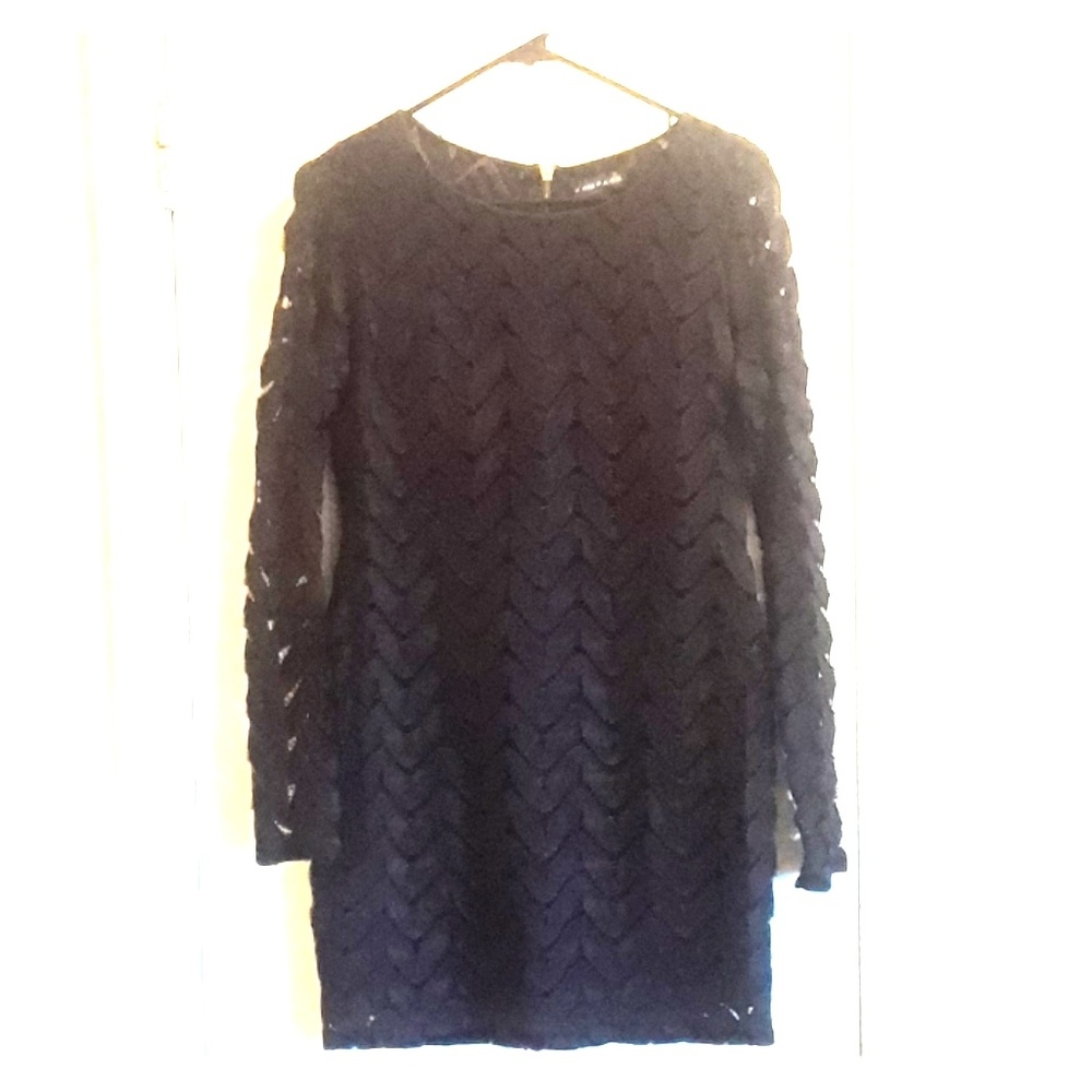 Black mini dress, size Large